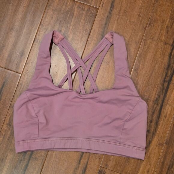 Lululemon Free To Be Serene Bra Misty Merlot Size 6 light support for a C/D cup - Picture 1 of 4